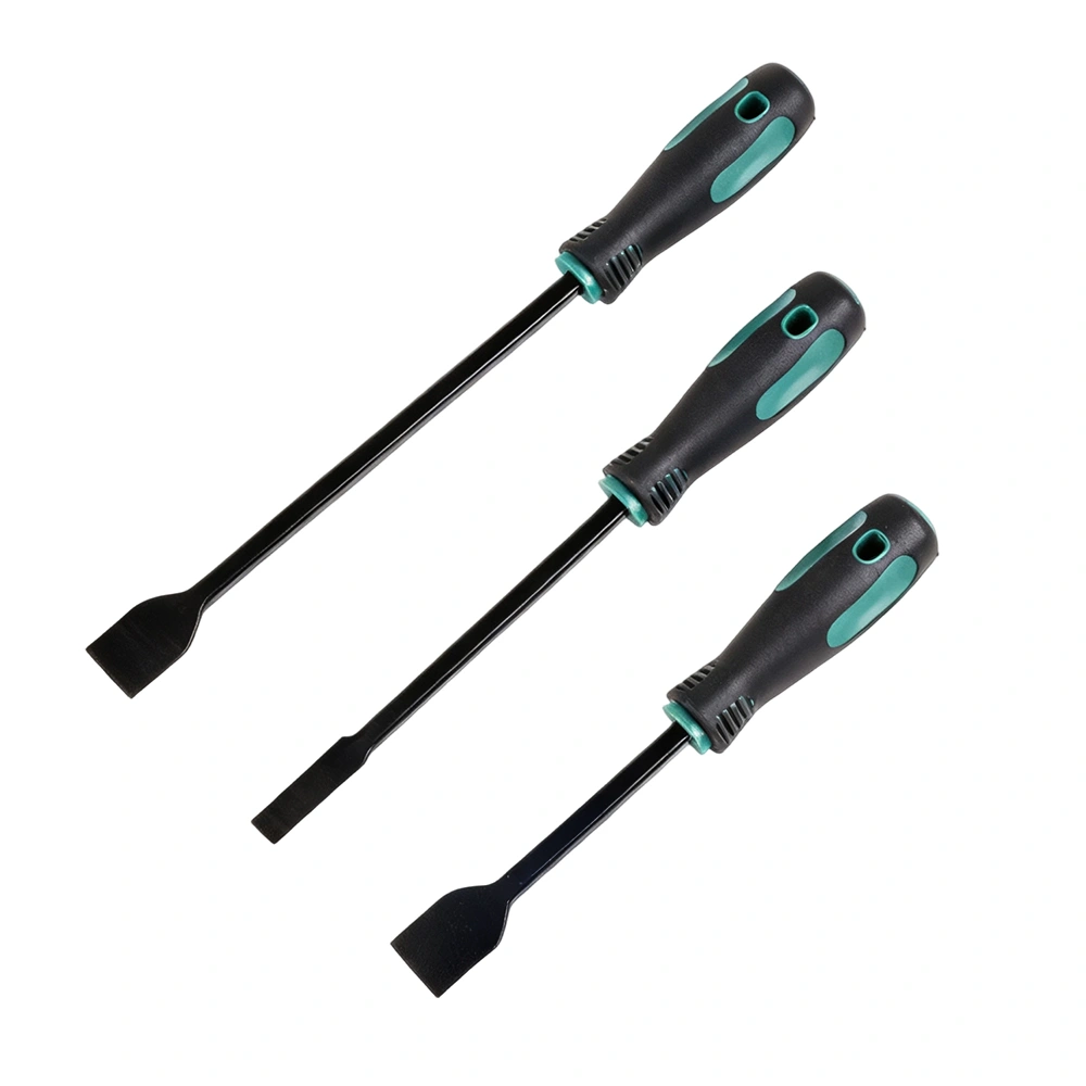 3Pcs Long Reach Gasket Scraper Set, Carbon Removal Automotive Scrapers Tool for Engine Seal Cleaning view 3
