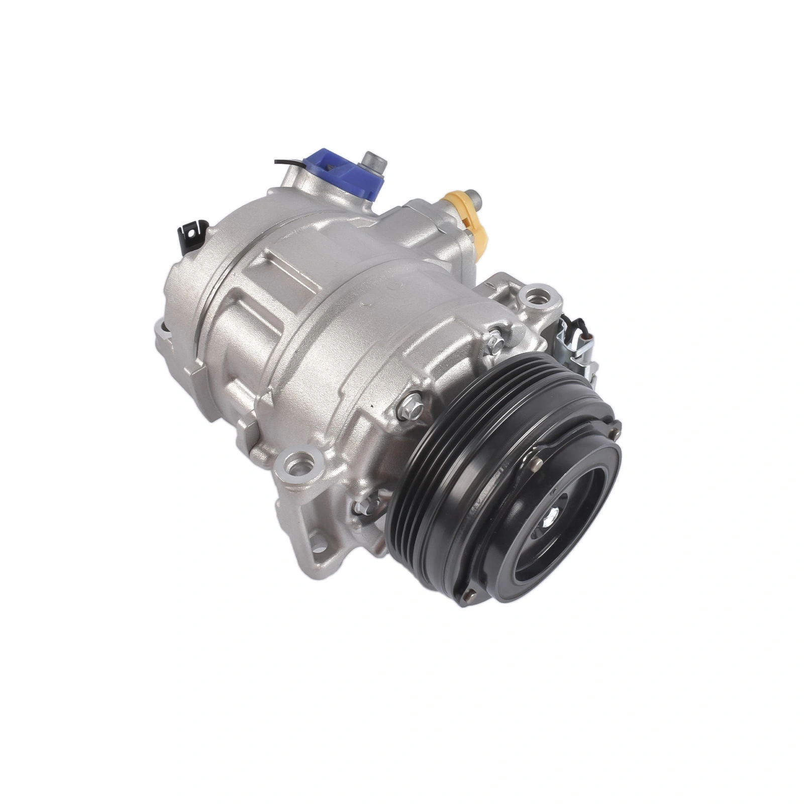 A/C Compressor w/ 4-Groove Clutch Replacement for BMW 550i 650i 750i 750Li M5 M6 X1 X3 X4 X5 X6 64509154072 view 10
