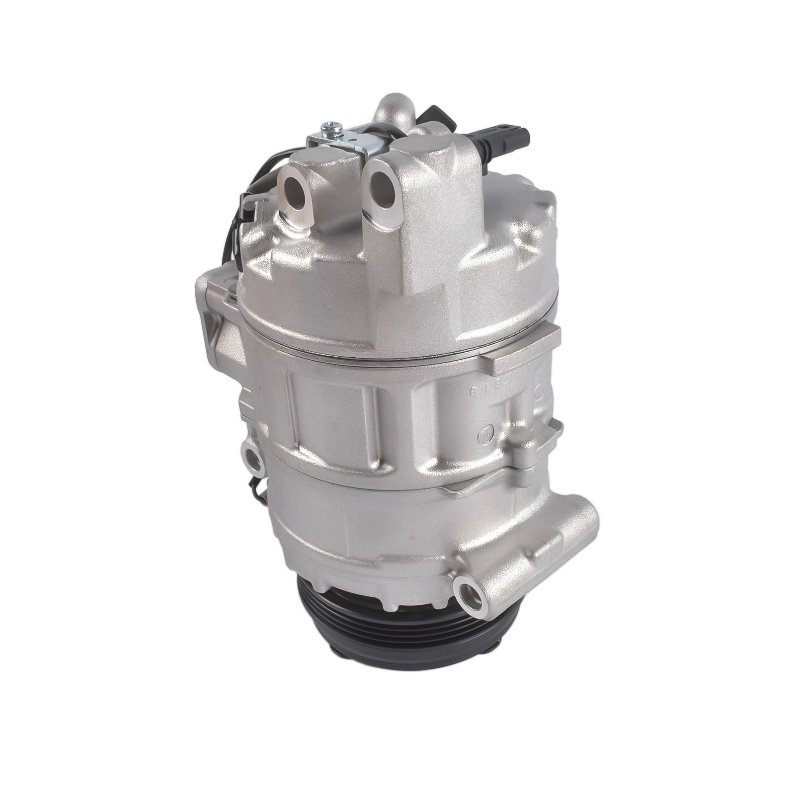 A/C Compressor w/ 4-Groove Clutch Replacement for BMW 550i 650i 750i 750Li M5 M6 X1 X3 X4 X5 X6 64509154072 view 9