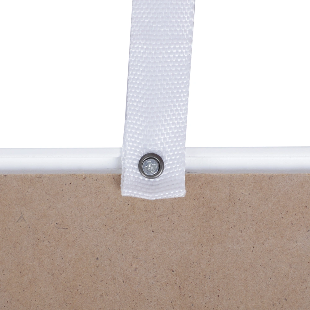 One Door & Three Layers Bathroom Cabinet White view 11