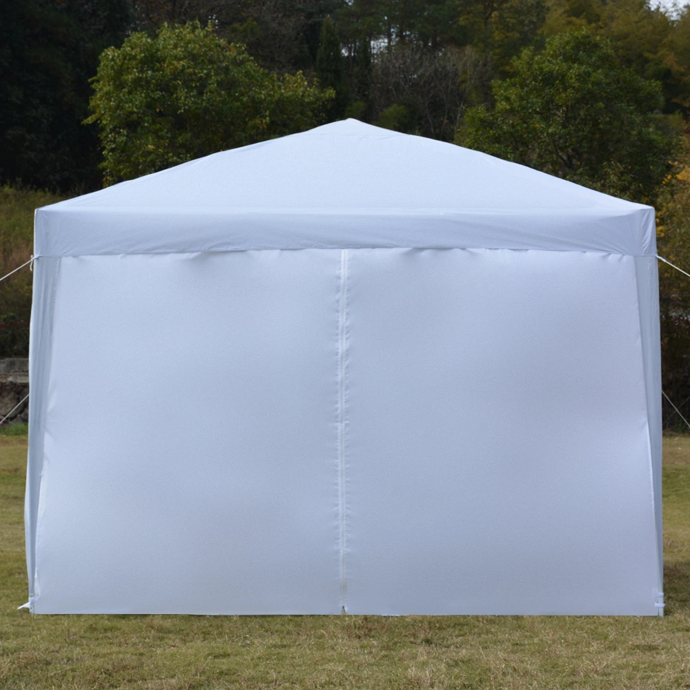 3 x 3m Two Doors & Two Windows Practical Waterproof Right-Angle Folding Tent White view 52