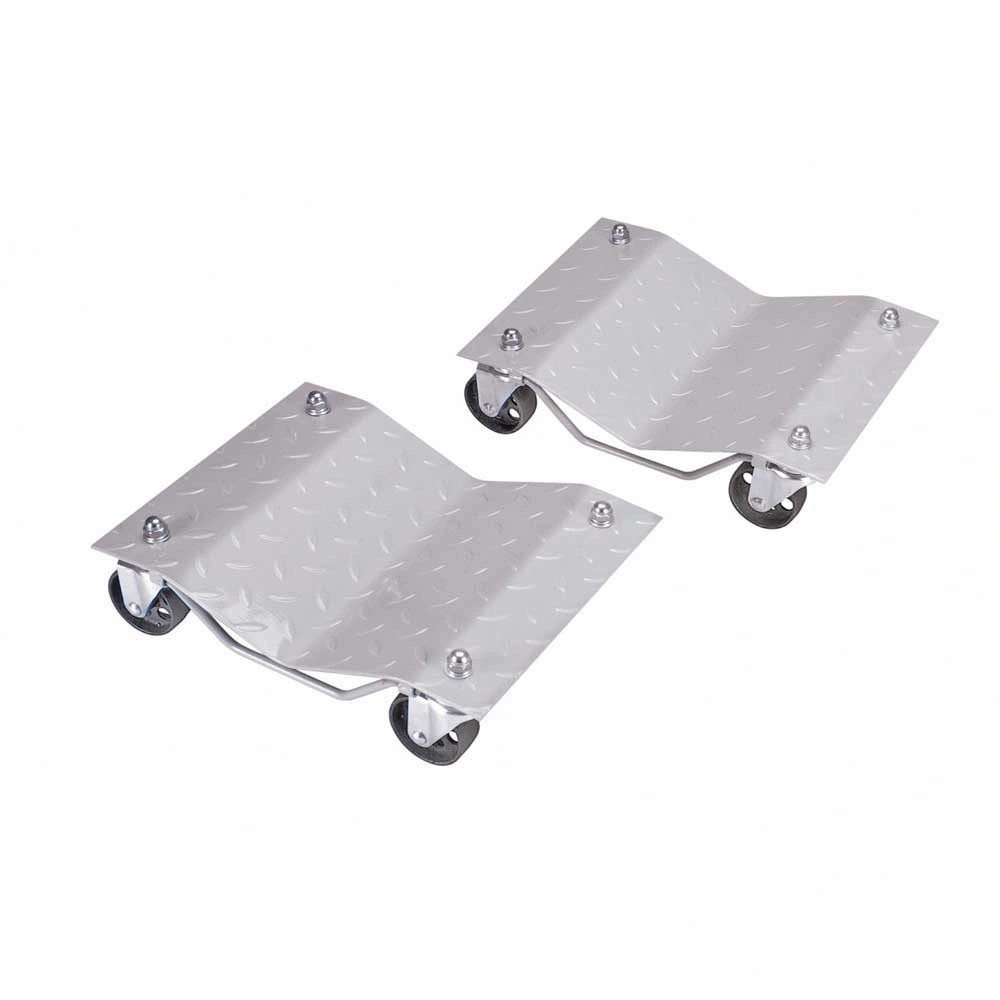 4pcs 3" Car Wheels Dolly Silver view 2