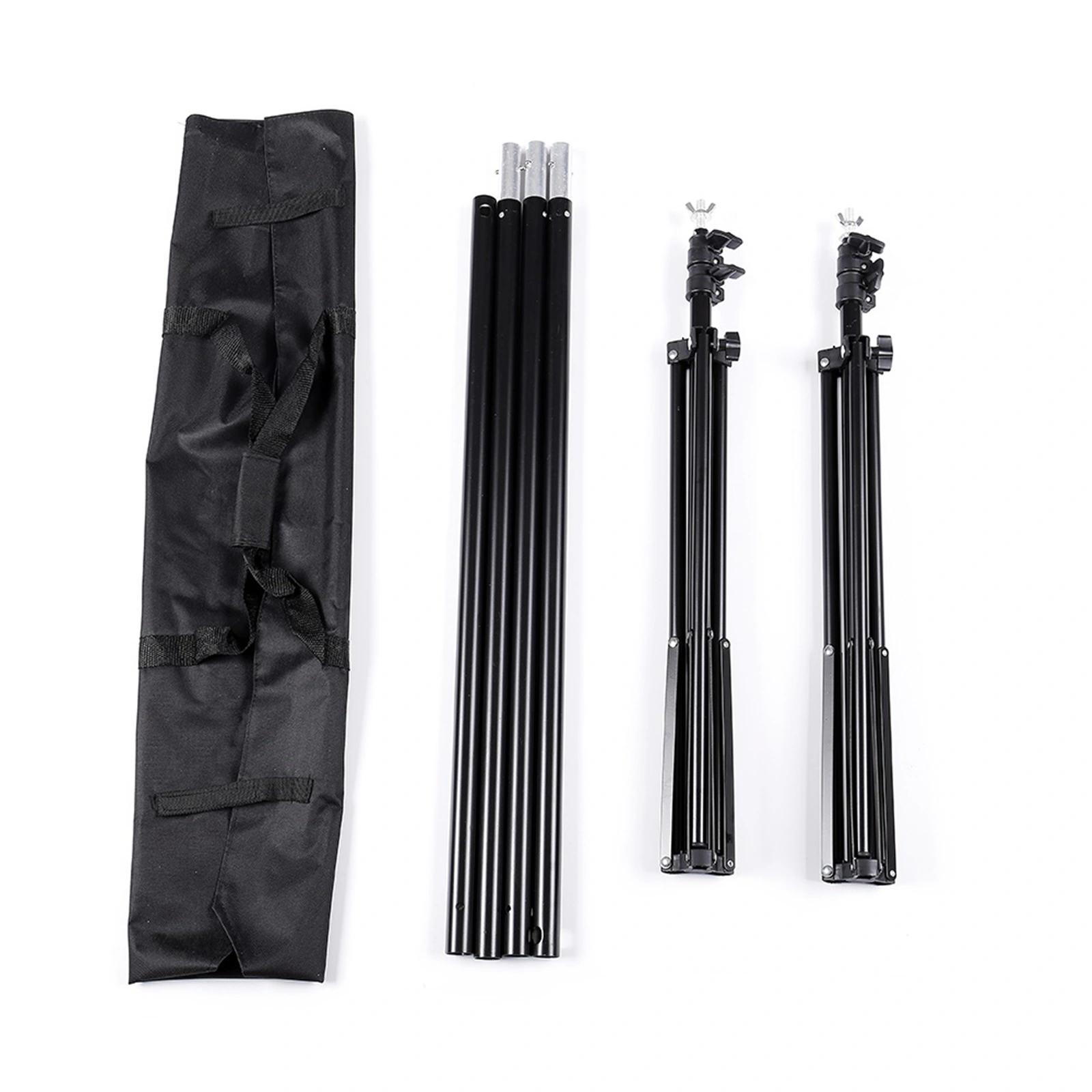 2*3M Backdrop Support Stand Set 3 Fish Mouth Clips Black(Do Not Sell on Amazon) view 12