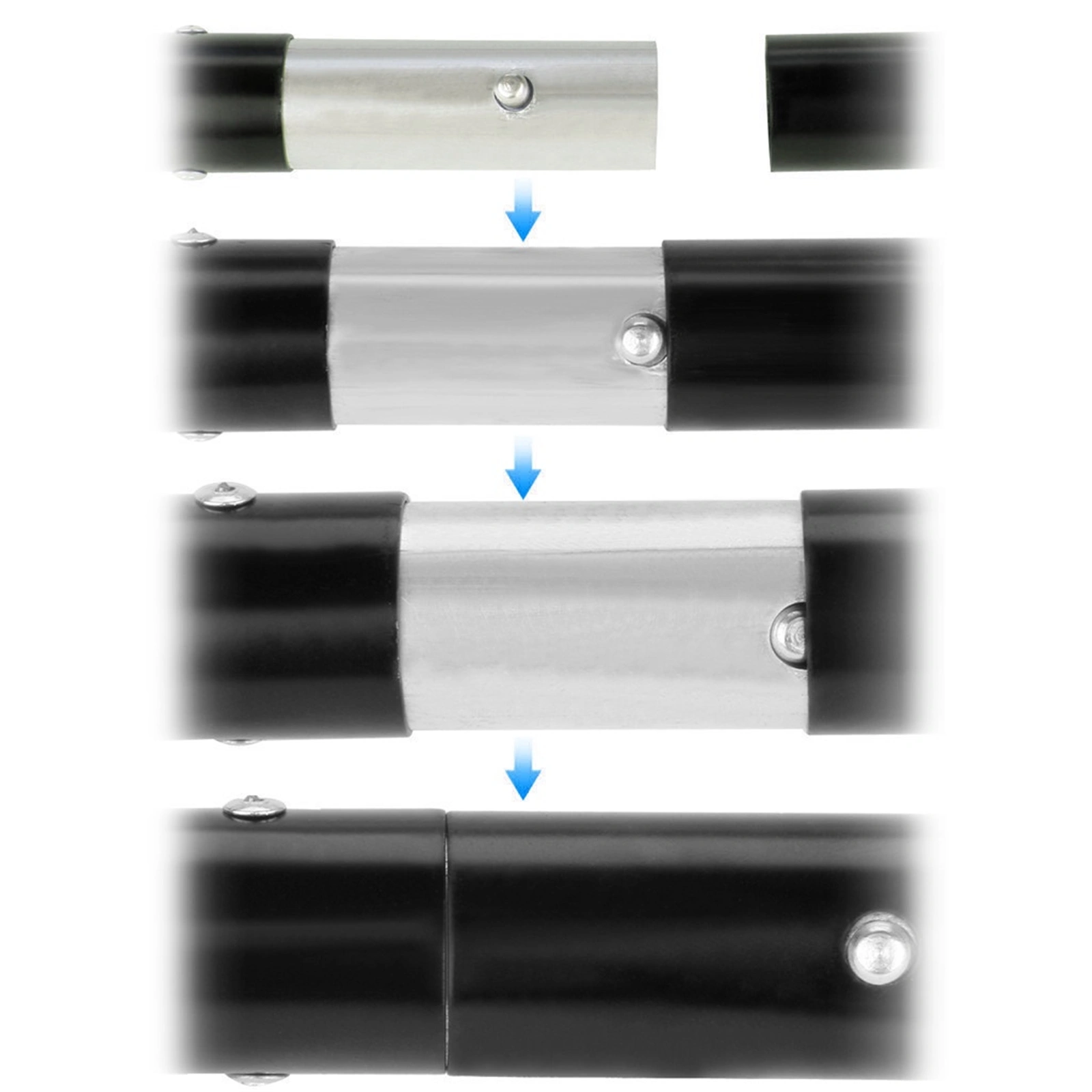 2*3M Backdrop Support Stand Set 3 Fish Mouth Clips Black(Do Not Sell on Amazon) view 5