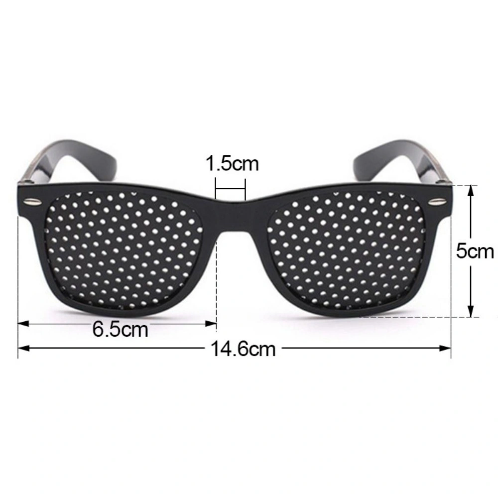 2 Pcs Pinhole Glasses Eyesight Correction Exercise Vision Training Eyewear Care view 5