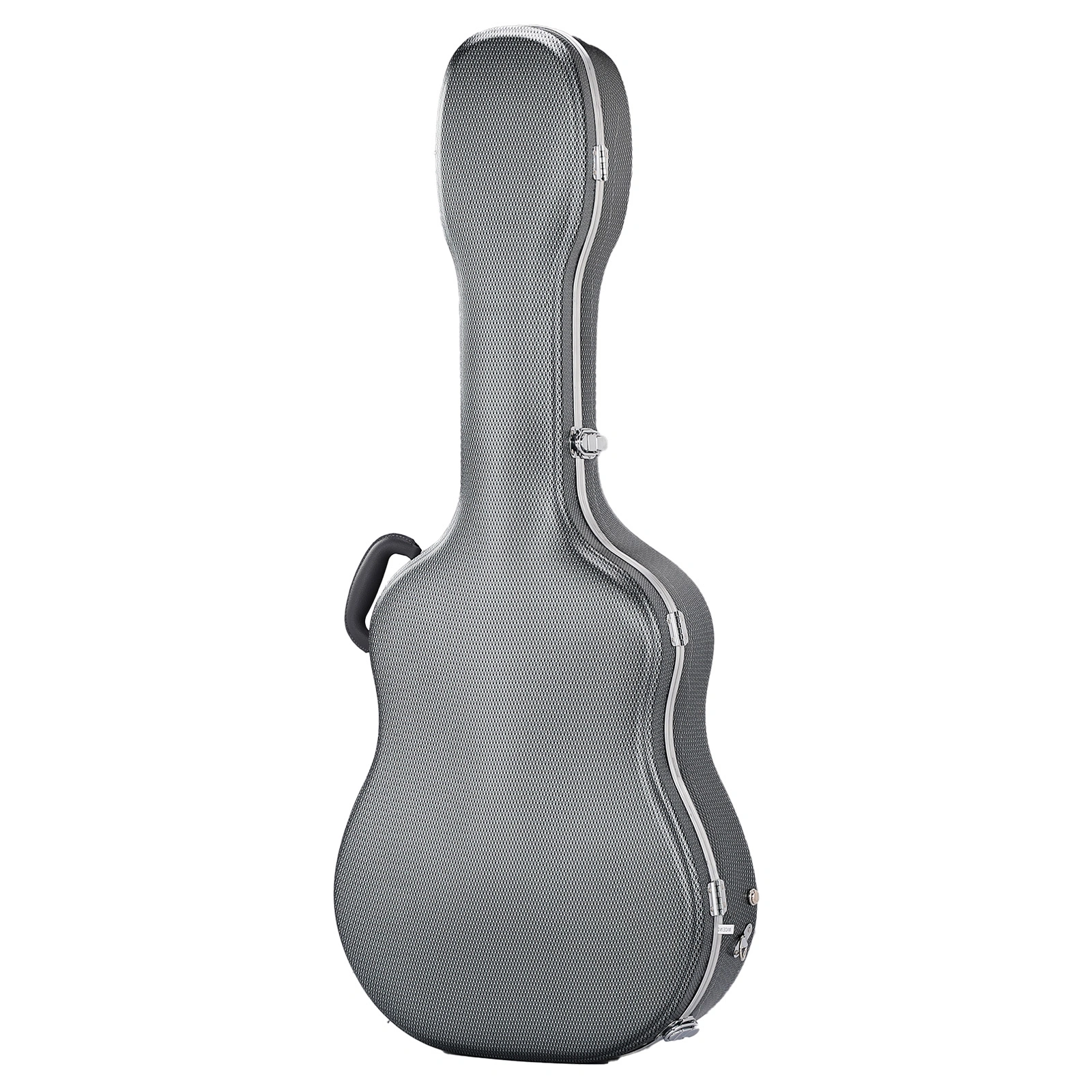 41" Folk Guitar ABS Molded Carrying Case Fits Most Acoustic Guitars Microgroove Grayish Blue view 12