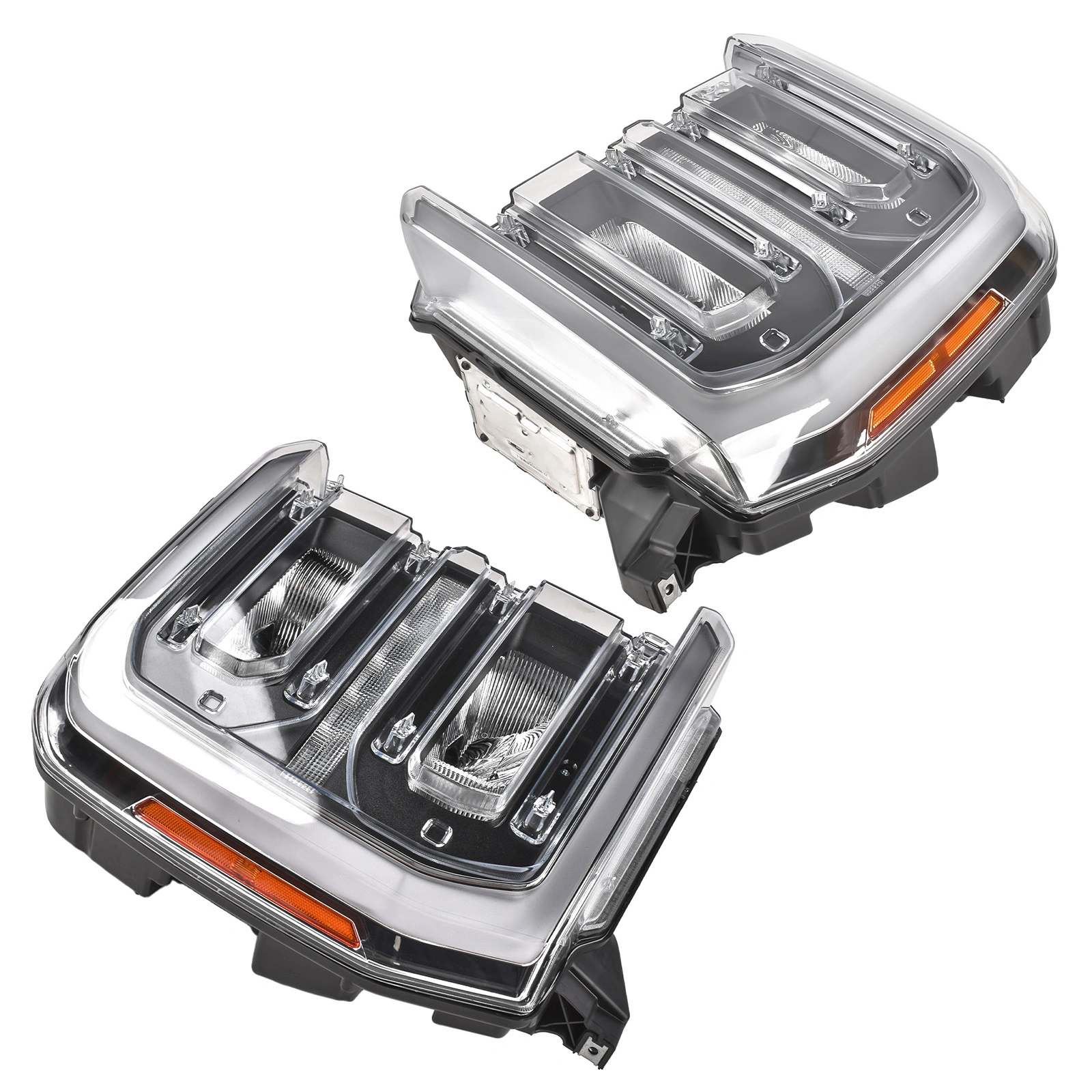 2Pcs Left & Right LED Headlight Set Fit for 2023-2026 Ford F-250 F-350 Super Duty FO2502432/3432 view 4