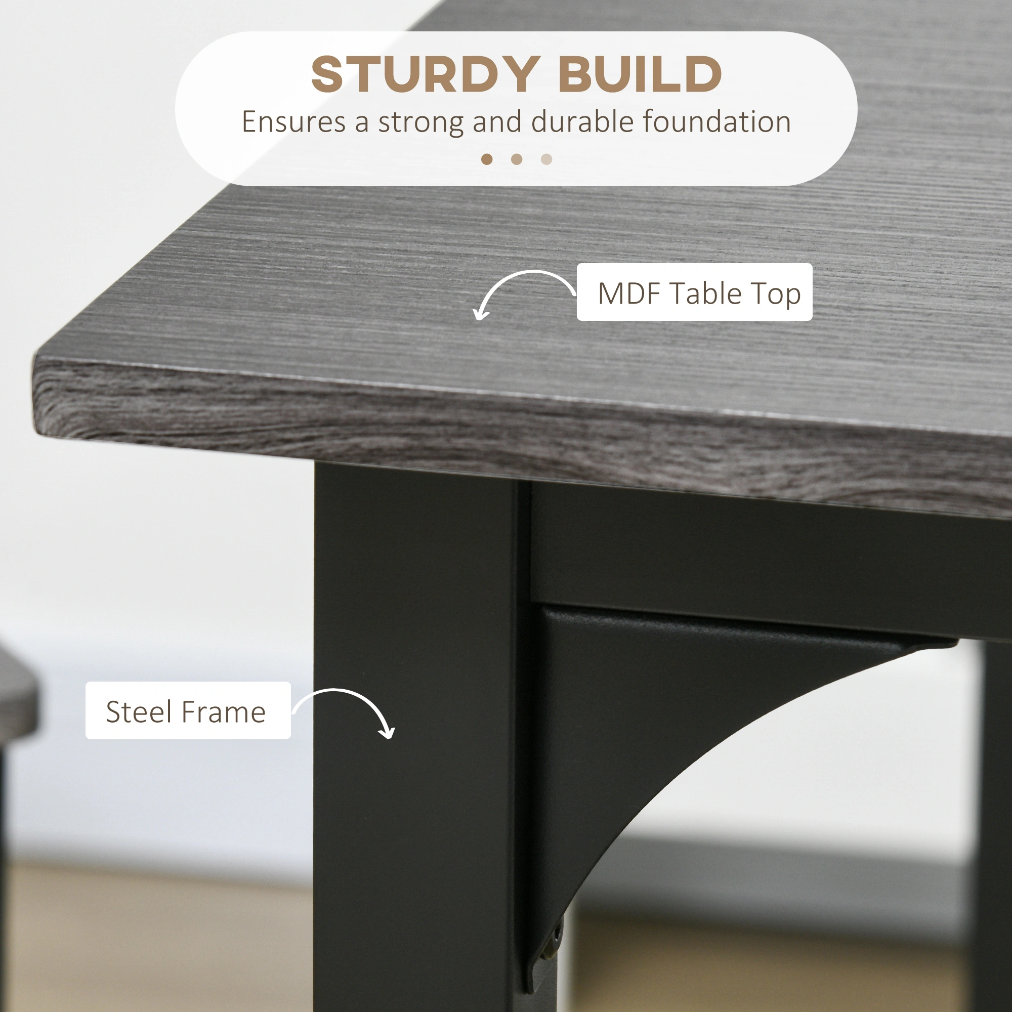 Pub Table and Chair(Not Supported non-defective remorse returns) view 7