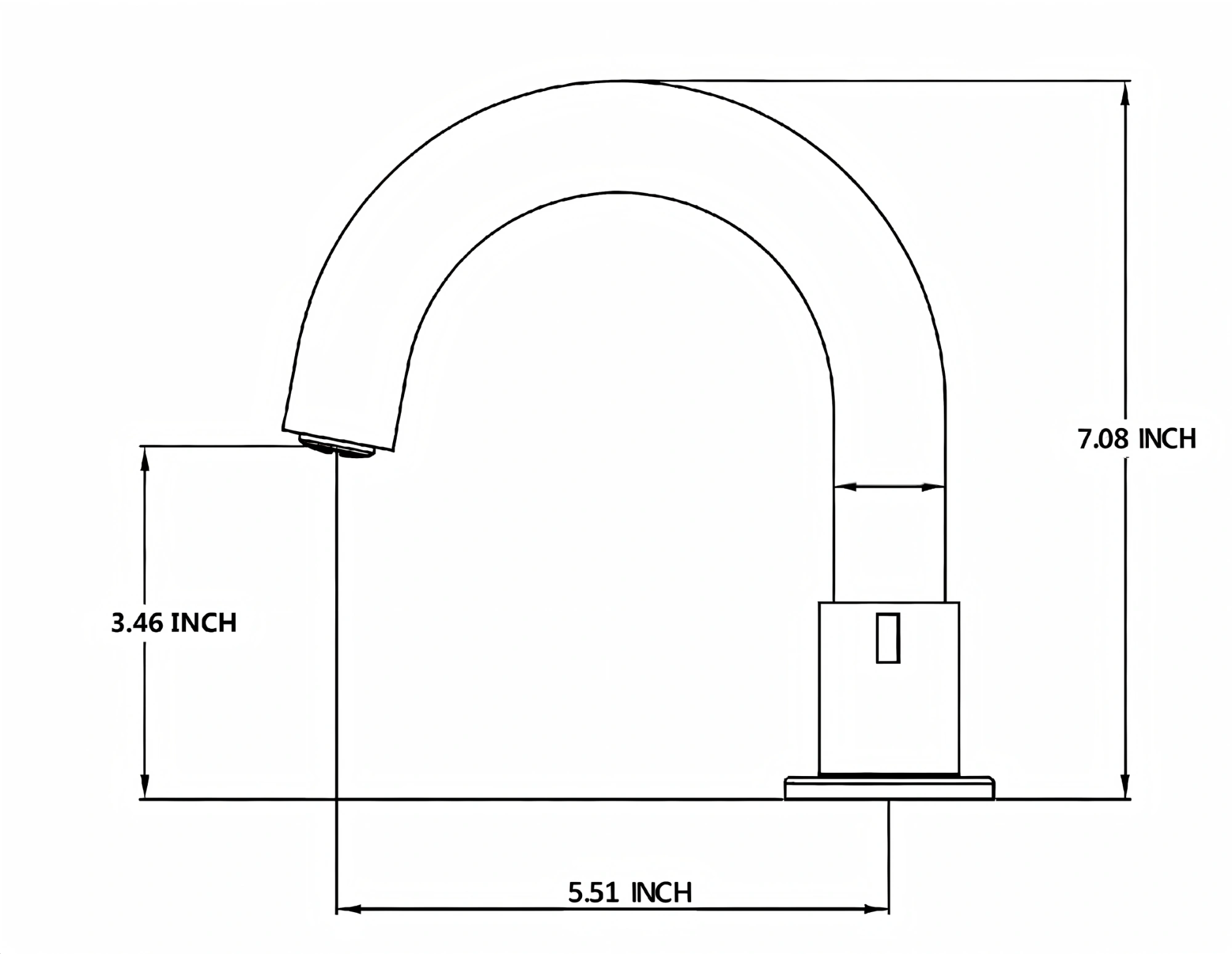 8-Inch Widespread Lavatory Faucet, 2-Handle 3-Hole with 360° Spout Vanity and Pop-Up Drain, Brushed Nickel[Unable ship on weekends, TK/TEMU only for pickup, only TX10643 warehouse supports GOFO] view 3