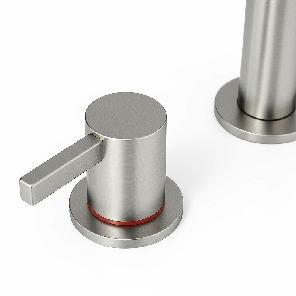 8-Inch Widespread Lavatory Faucet, 2-Handle 3-Hole with 360° Spout Vanity and Pop-Up Drain, Brushed Nickel[Unable ship on weekends, TK/TEMU only for pickup, only TX10643 warehouse supports GOFO] view 8