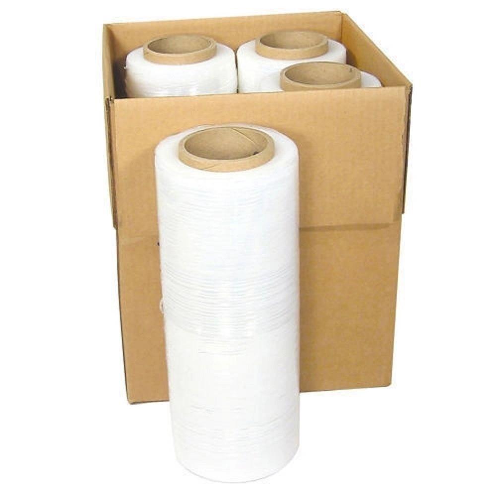 18" x 1000' 80 Gauge 4 Rolls Pallet Wrap Stretch Film Hand Shrink Wrap view 9