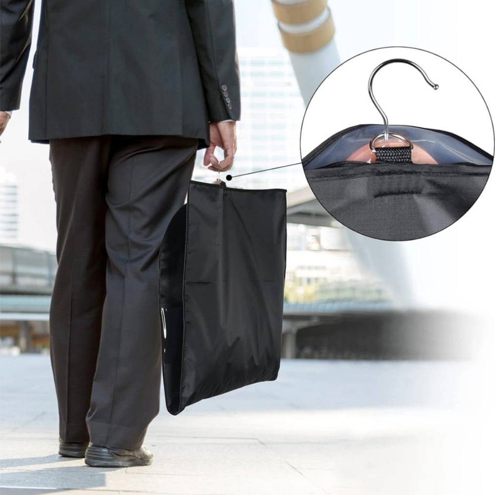 5 PCS Large Hanging Suit Bags Dress Coat Jacket Clothes Cover Dust Protector-60*150cm view 3