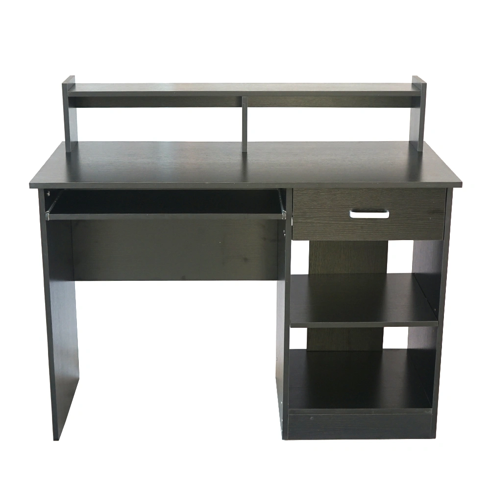 General Style Modern E1 15MM Chipboard Computer Desk Black view 3