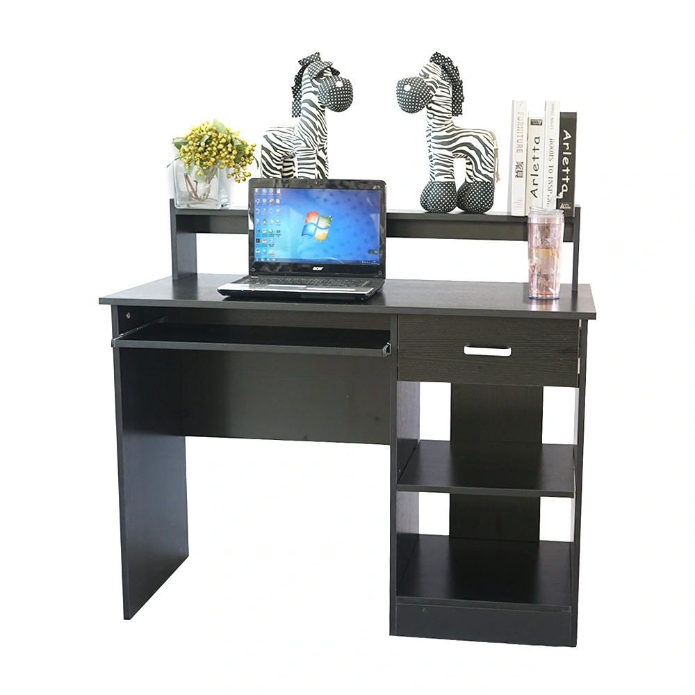 General Style Modern E1 15MM Chipboard Computer Desk Black view 7