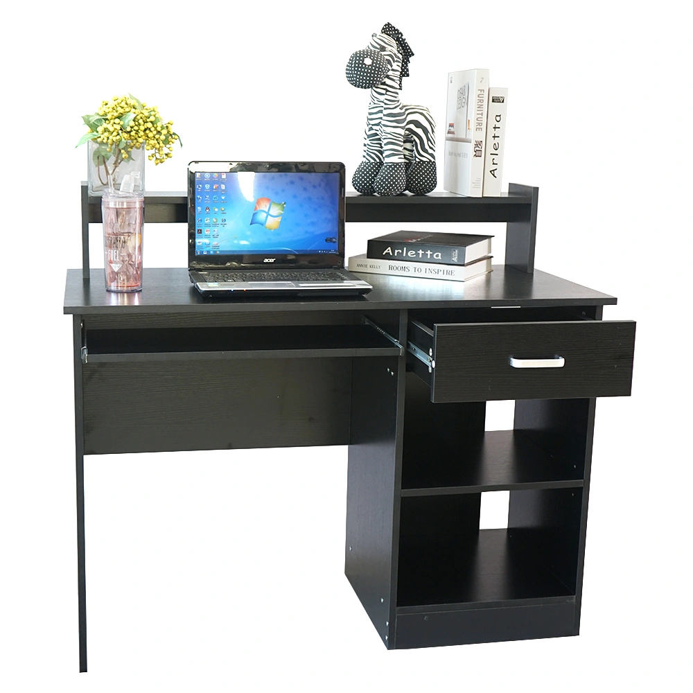General Style Modern E1 15MM Chipboard Computer Desk Black view 8