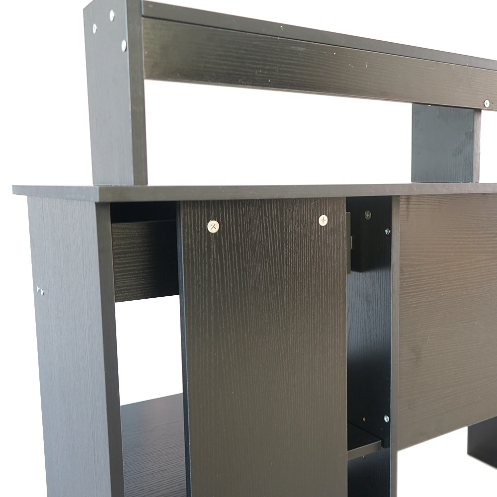 General Style Modern E1 15MM Chipboard Computer Desk Black view 9