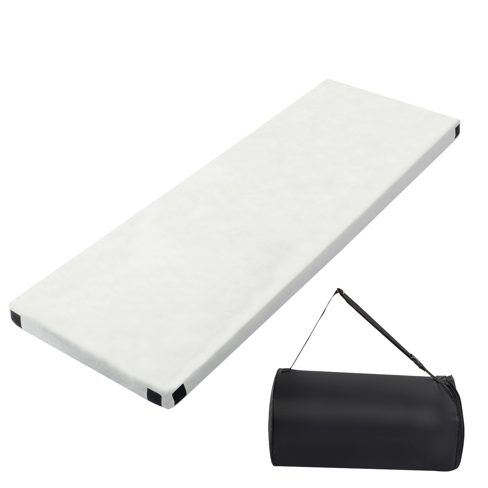 75"D x 25"W x 2.5"H Memory Foam Camping Mattress view 20
