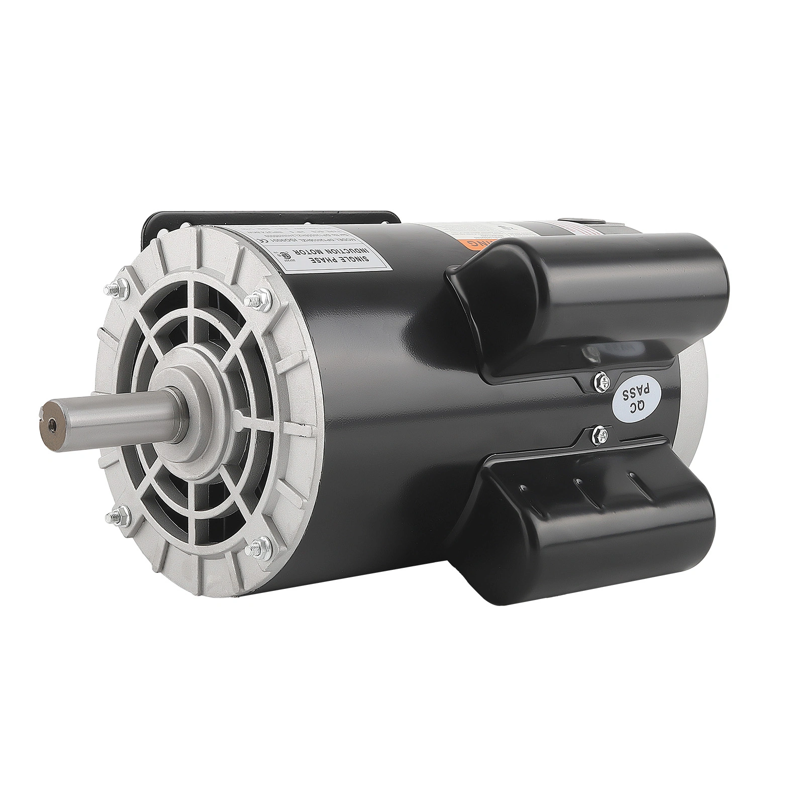 Air Compressor 5HP Compressor Duty Motor 7/8" Shaft 3450RPM 21A 56 Frame CCW view 2