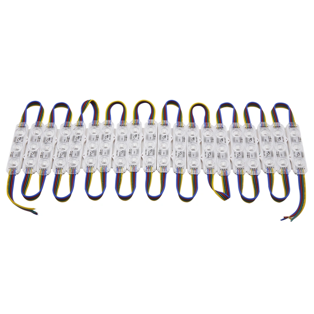 RGB 5050 LED Sign Letters Waterproof Store Window Light Kit - IP65 Outdoor Display Box for Shop Front (110V US Plug) view 4