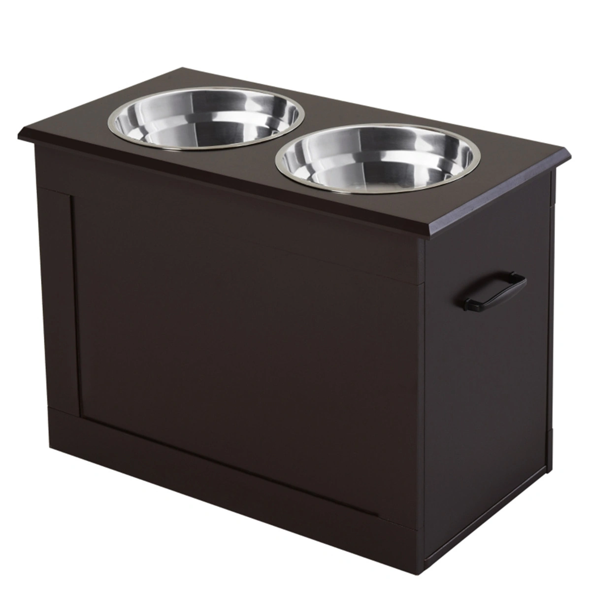 Dog Bowls Pet Feeding Storage Container Bowl Organizer view 4