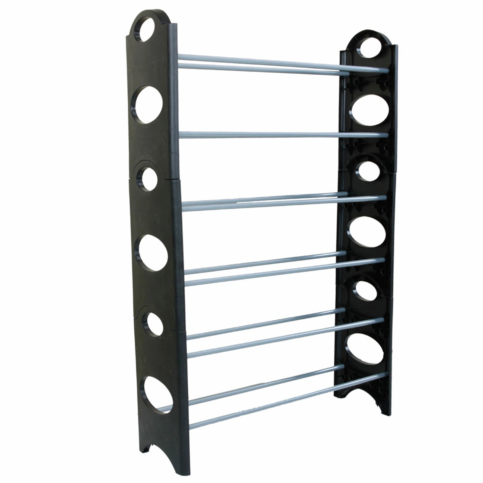 6-Tier Shoe Rack Holds 18 Pairs - Practical Multi-Level Storage Organizer for Entryway, Hallway, Closet