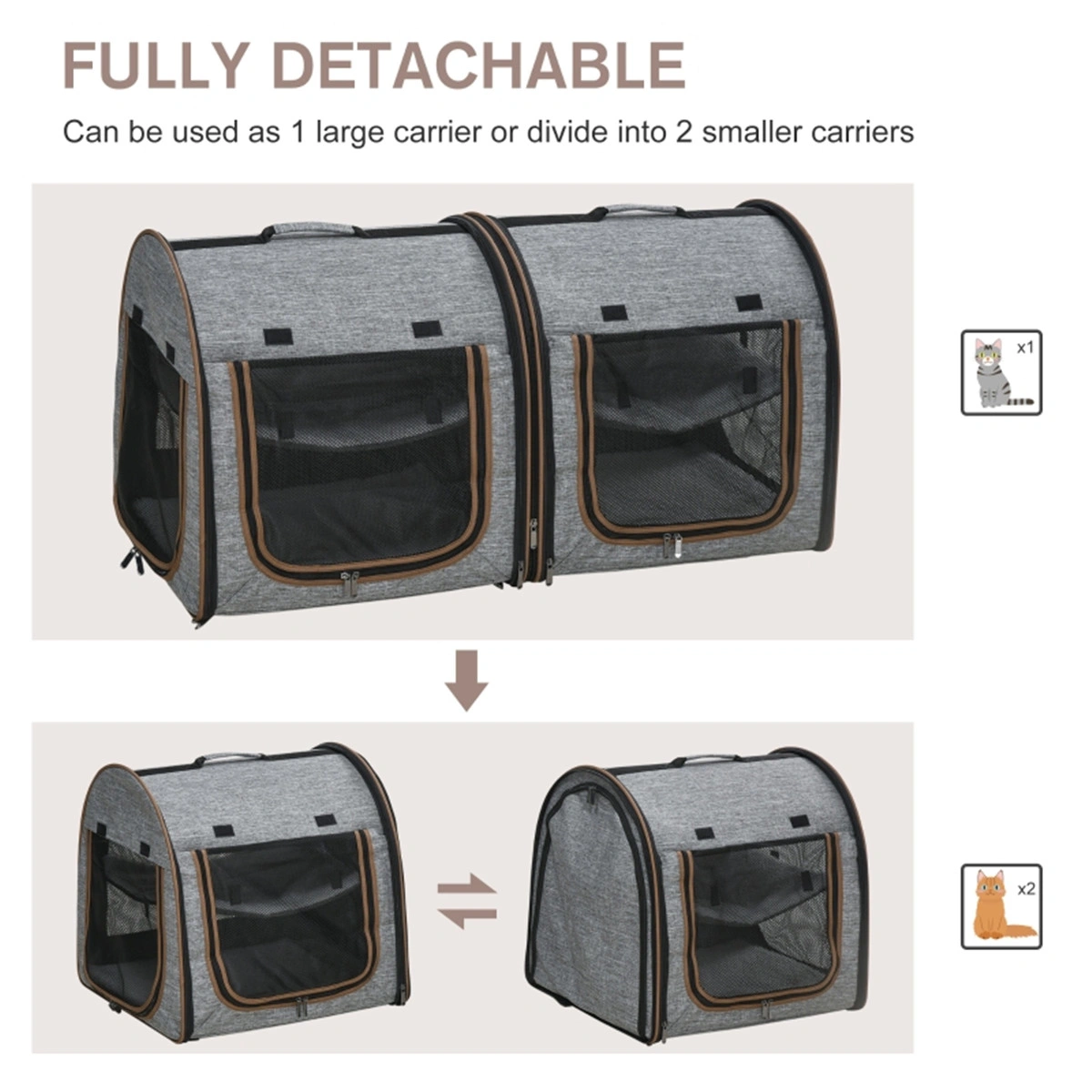 Pet Cat Carrier view 3