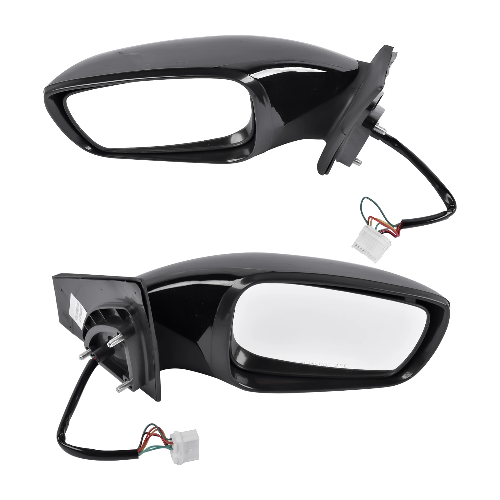 2x Power Mirrors Manual Folding & Heated & Turn Signal Fit for Hyundai Sonata 2.0L 2.4L 2011-2014 876103Q110 876203Q110