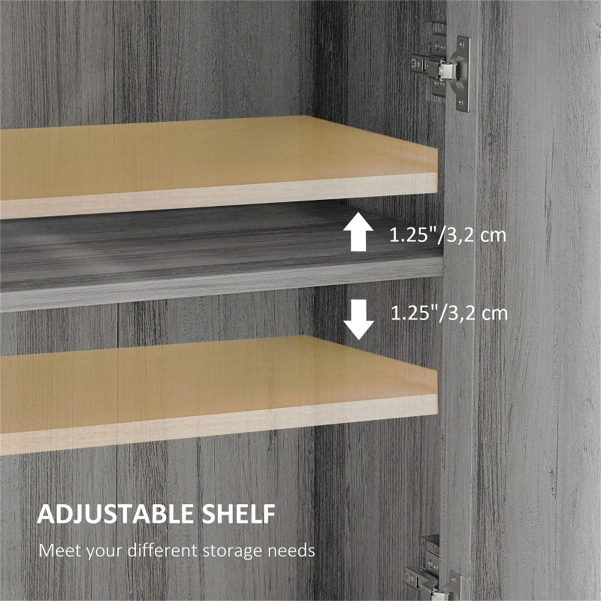 Kitchen Cart,Kitchen Storage Cabinet /Sideboard view 8