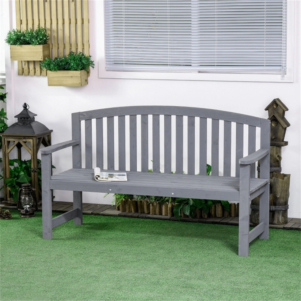 Garden Bench Outdoor Seating - Wooden Garden Chair for Patio Yard view 2