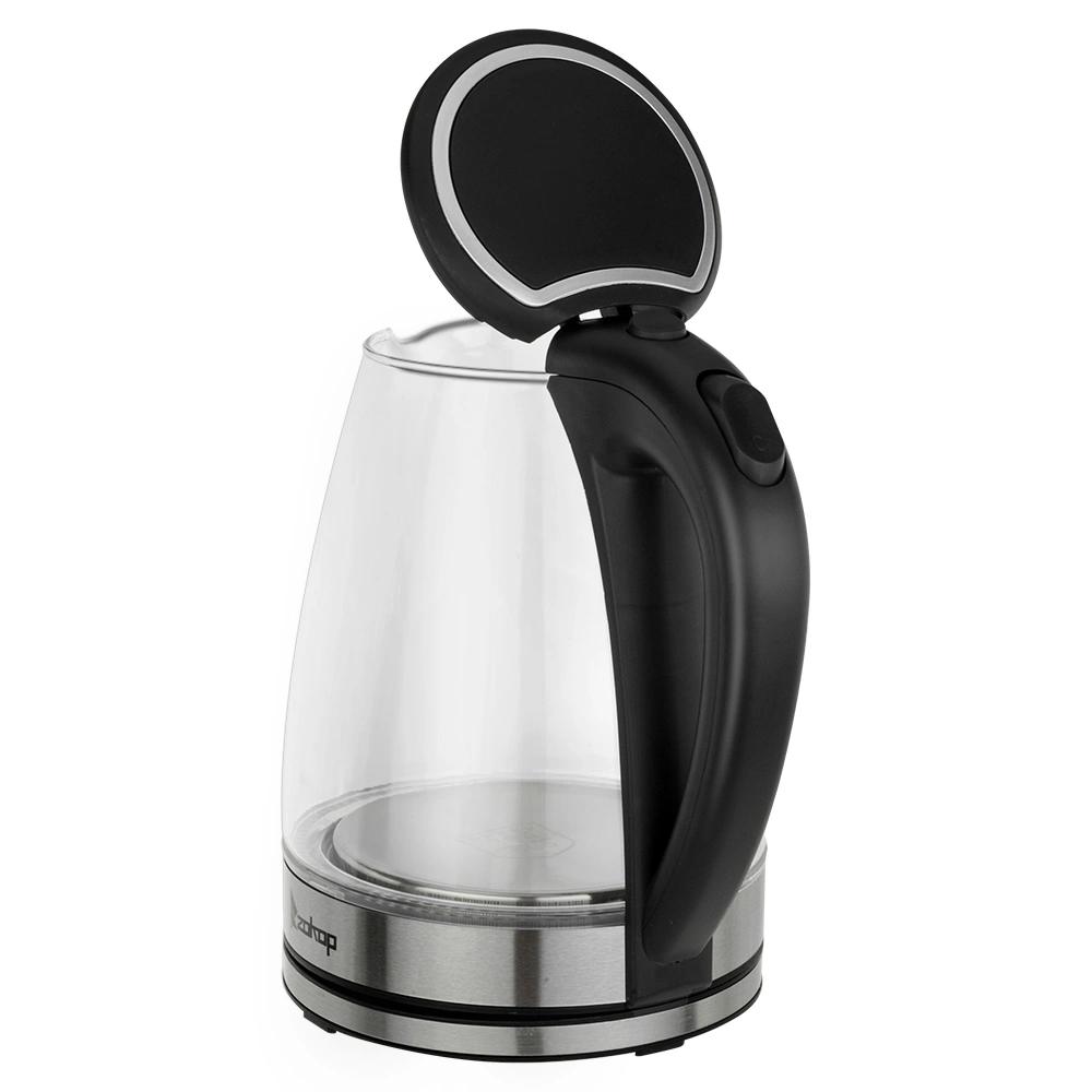 HD-1857-A 2200W 1.8L Electric Glass Kettle, 220V, UK Plug, Boiling Water Kettle with LED Light view 3