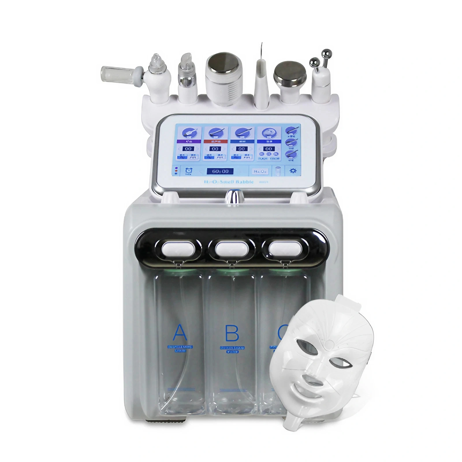 7 in 1 Aqua Hydra Facial Derma Peeling Machine - Hydro Dermabrasion Skincare Device for Face view 2