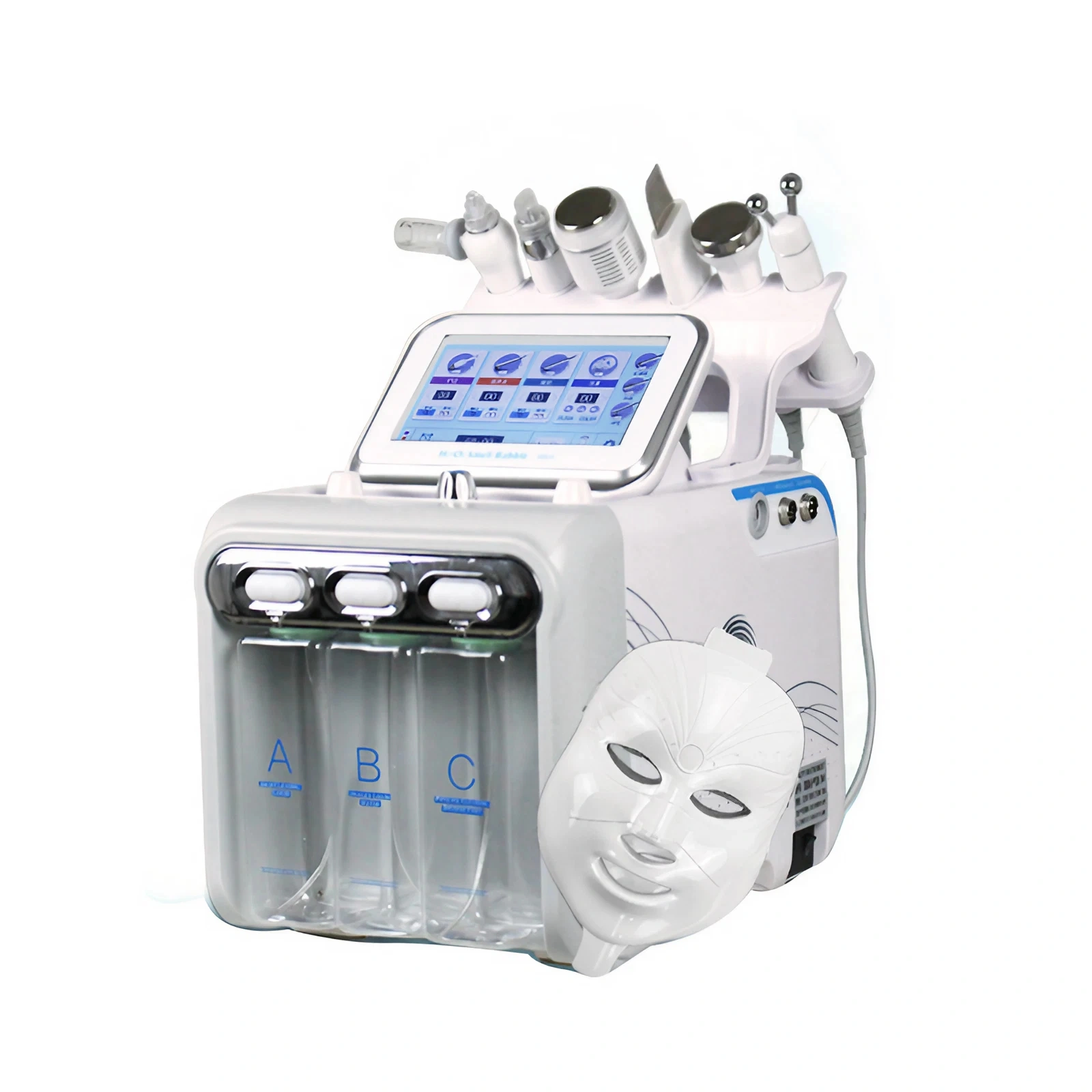 7 in 1 Aqua Hydra Facial Derma Peeling Machine - Hydro Dermabrasion Skincare Device for Face view 3