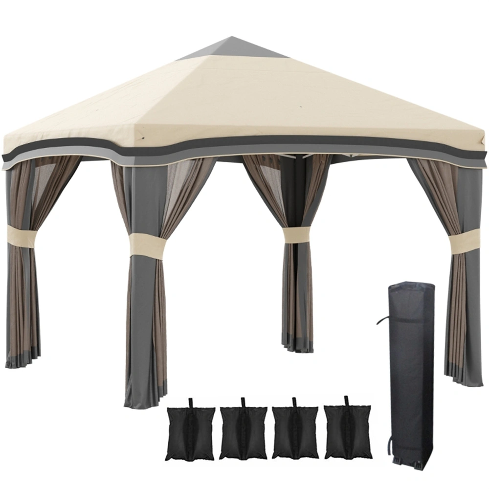 Camping Tent Pop Up Tent for Outdoor - 4 Person Family Tent for Party & Beach