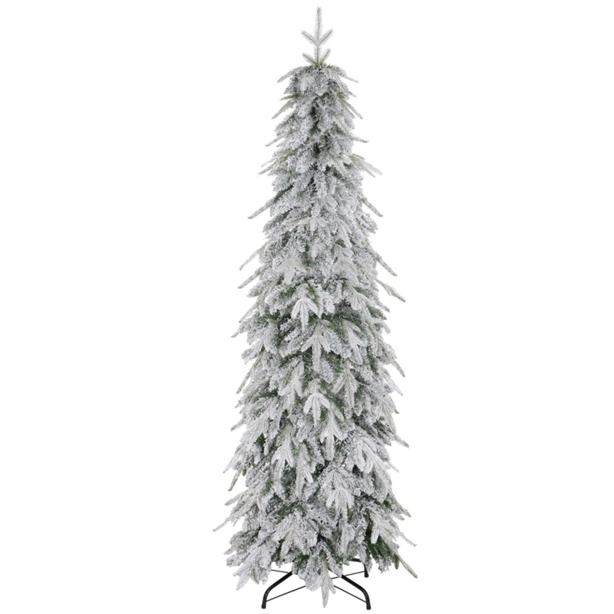 6 ft Christmas Tree - Pre-Lit Artificial Christmas Tree with LED Lights, Full Dense Pine Style for Indoor Home Holiday Decor, 6 Feet view 3