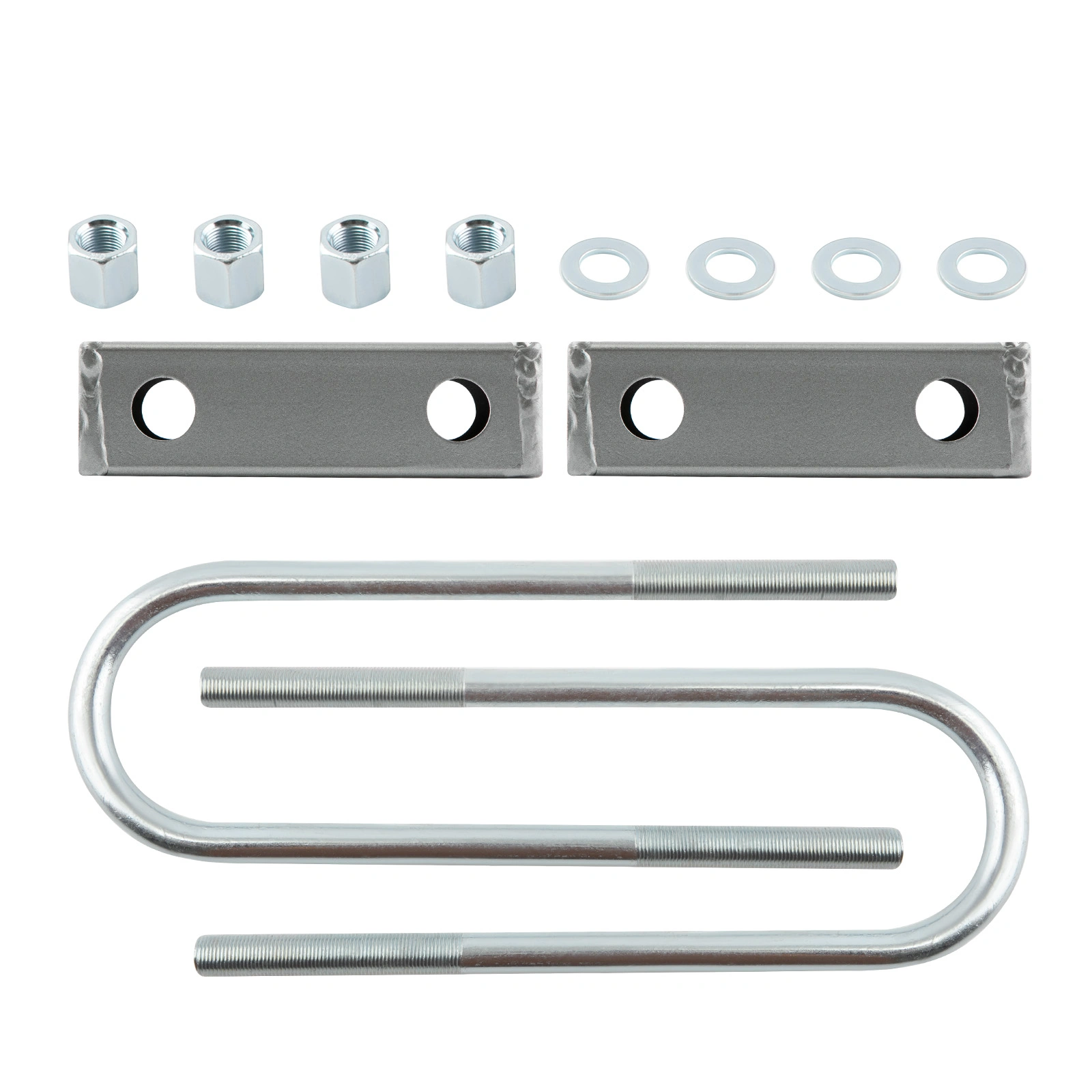 3" Rear Drop Kit Lowering Blocks U-Bolts Fit for Chevy C10 Pickup 1963-1972 view 2