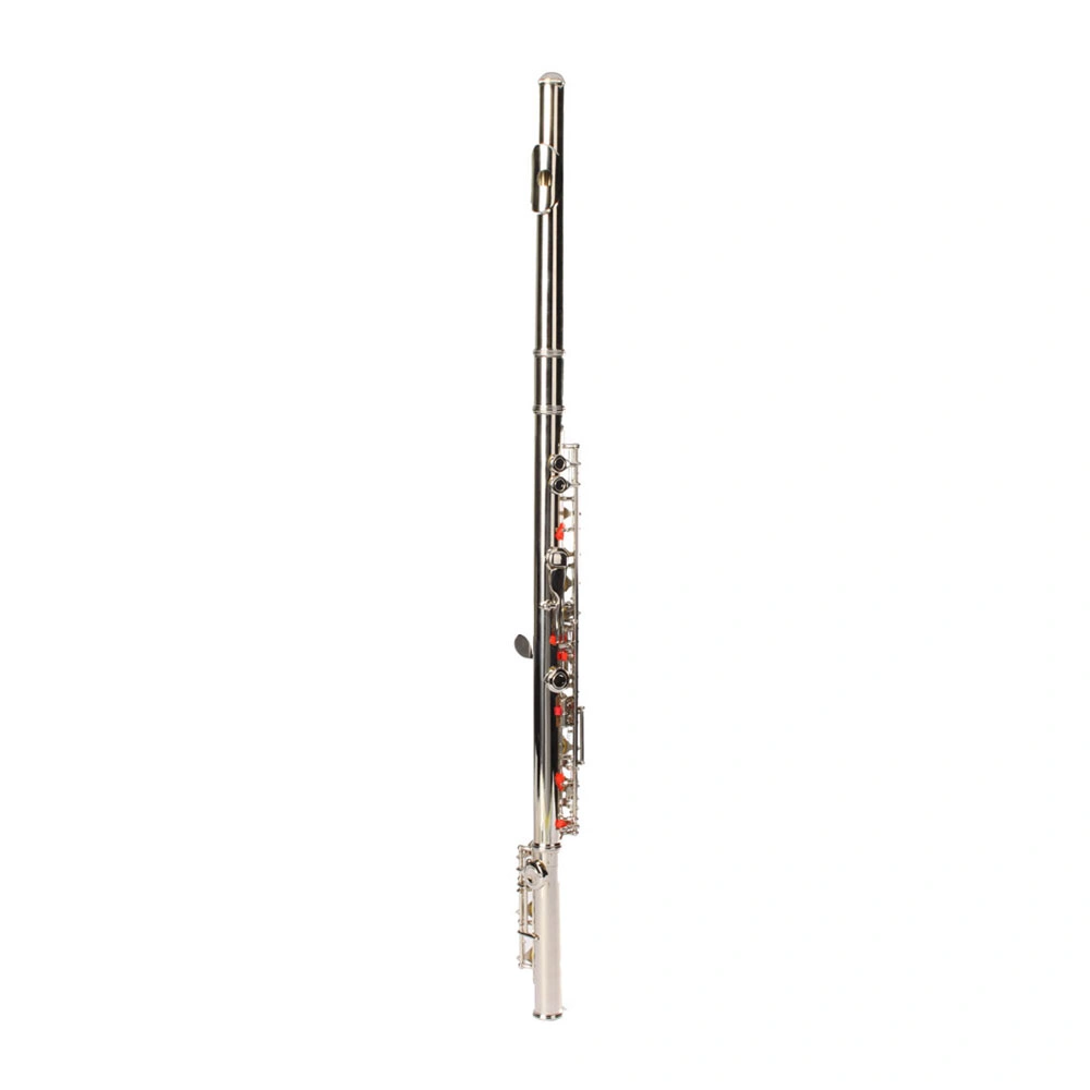 Nickel Plated C Closed Hole Concert Band Flute Silver view 14