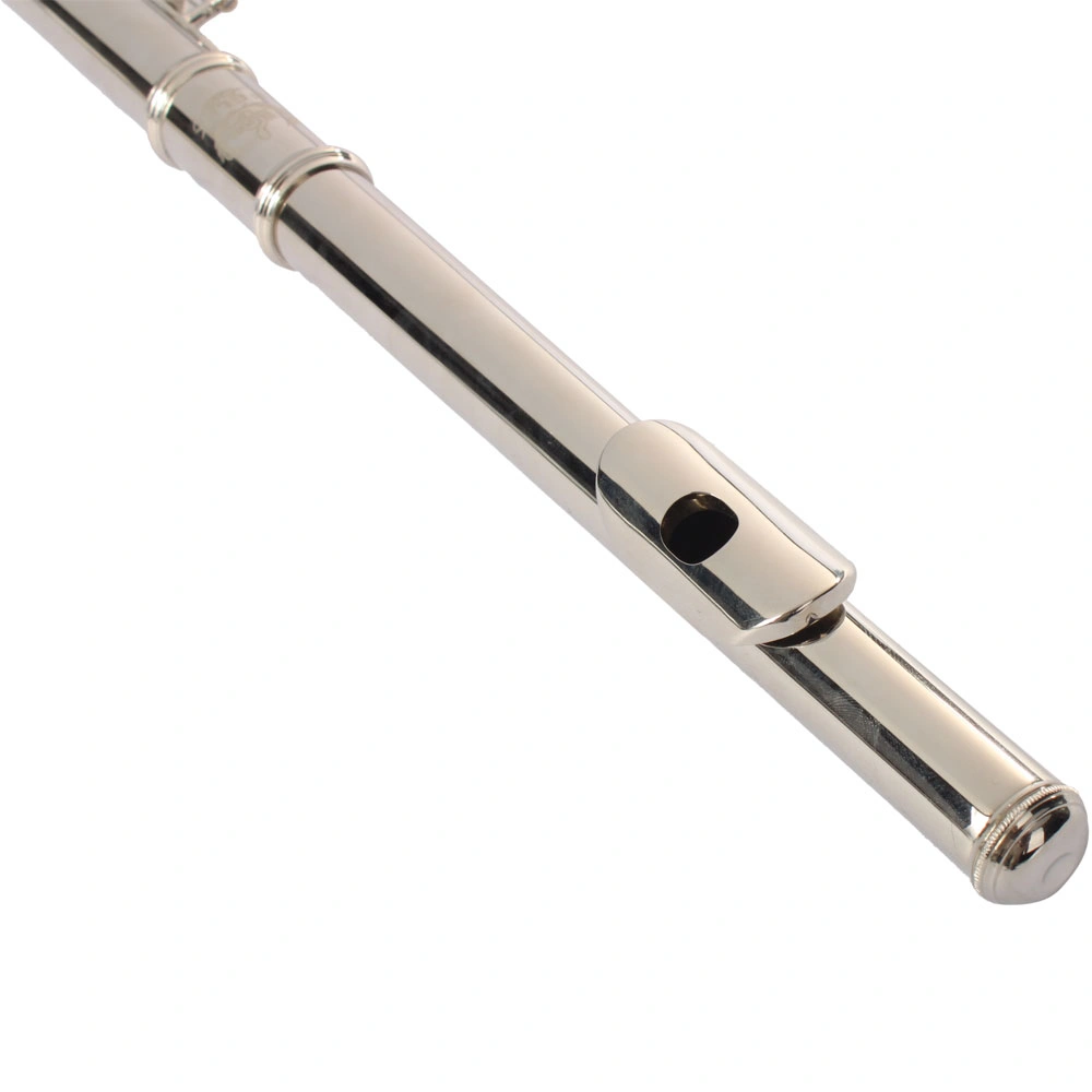 Nickel Plated C Closed Hole Concert Band Flute Silver view 9