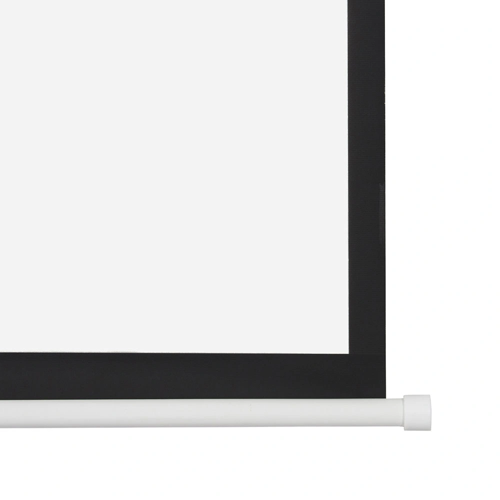 92" 16:9 80" x 45" Viewing Area Motorized Projector Screen with Remote Control Matte White view 6