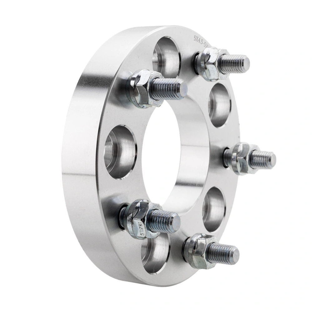 2 Wheel Spacers Adapters 5x4.5 to 5x4.75 1 Inch Thick 5x114.3 to 5x120 12x1.5 view 4