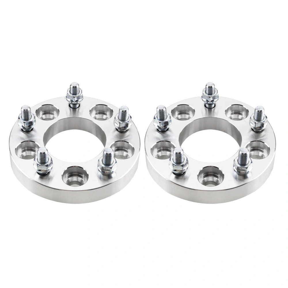 2 Wheel Spacers Adapters 5x4.5 to 5x4.75 1 Inch Thick 5x114.3 to 5x120 12x1.5 view 9