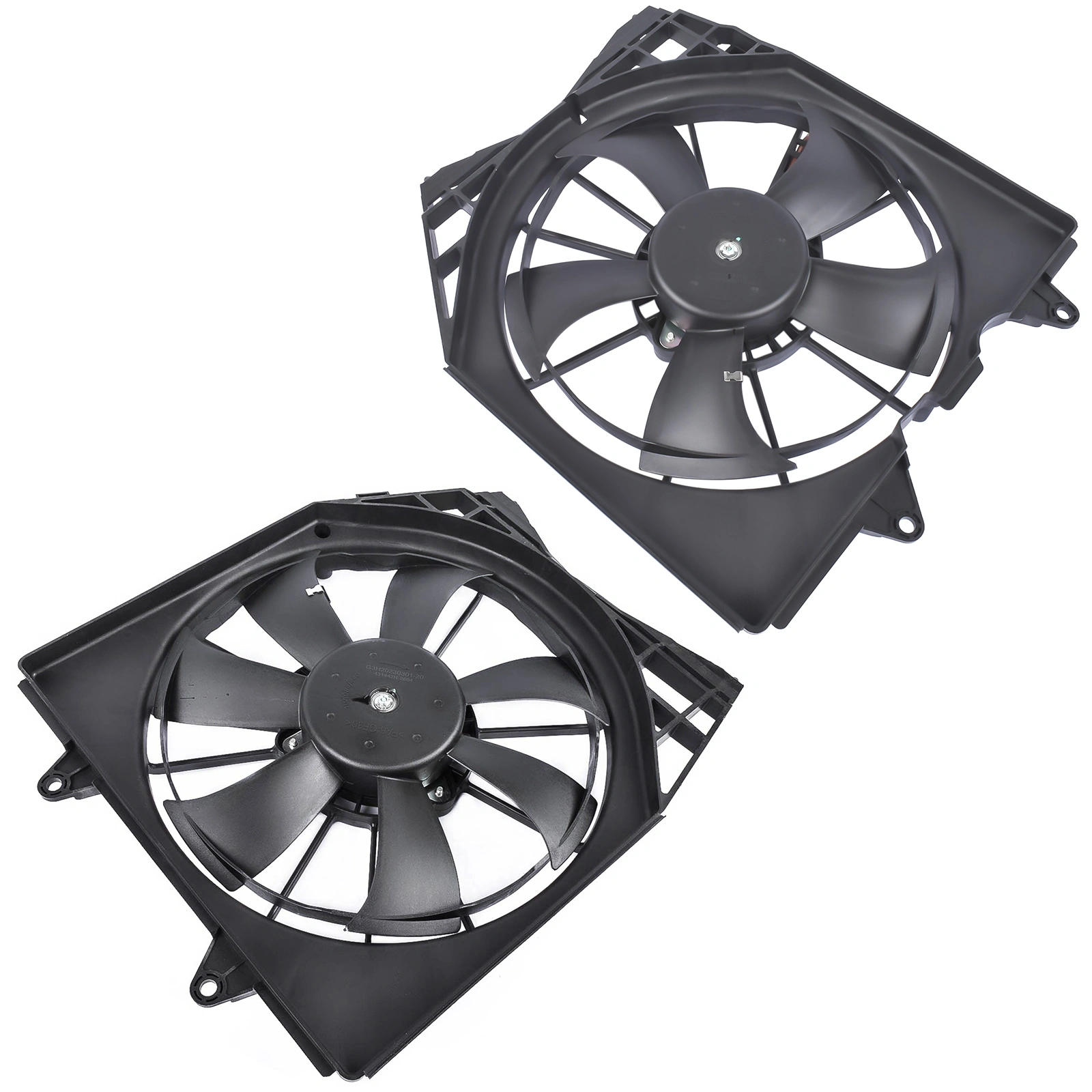 2PCS Left & Right Cooling Fan Replacement for Honda Accord 2018-2022 38611-5PF-N11 19030-5PF-N12 view 2