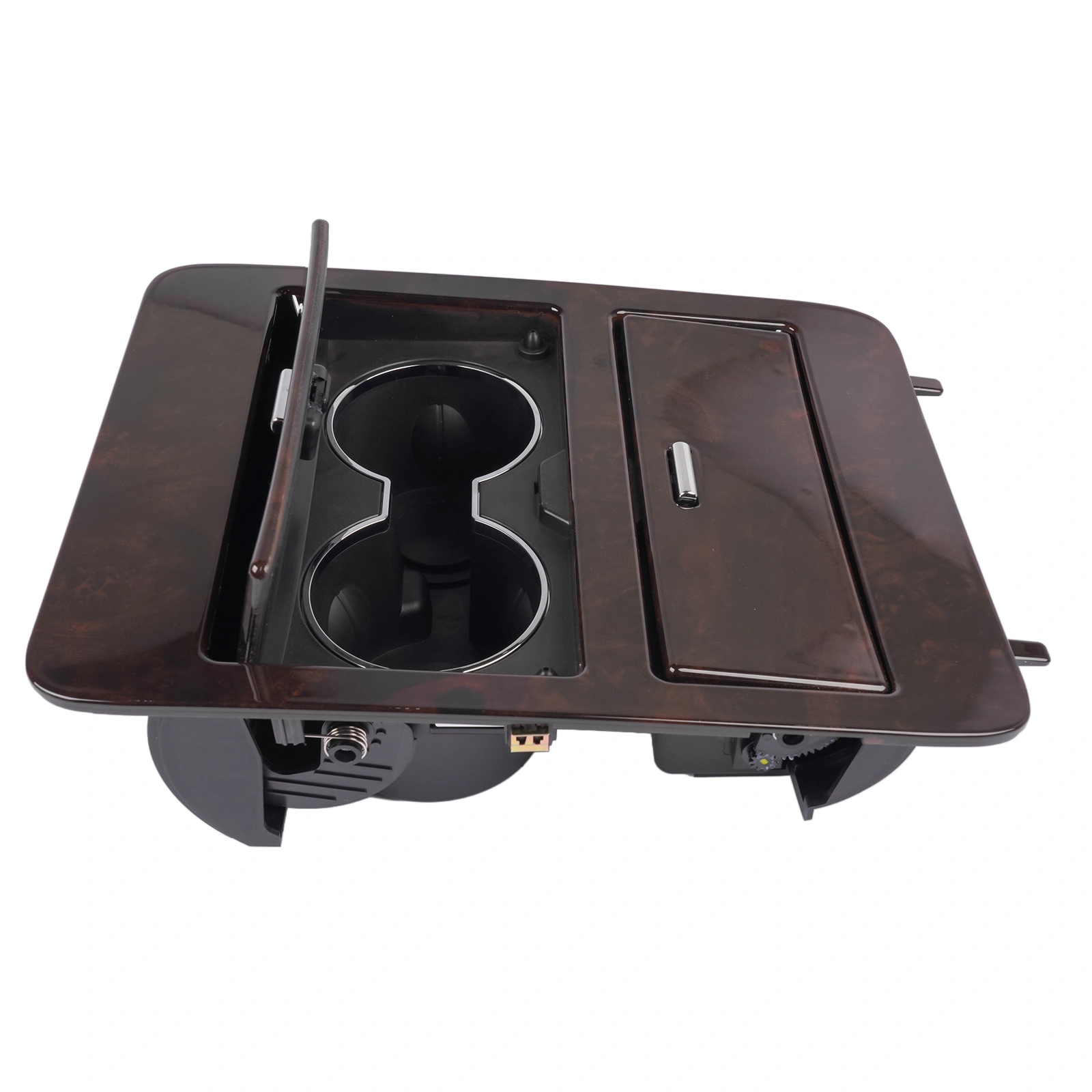 New Console Cup Holder Woodgrain Fits for Cadillac Escalade Chevrolet Suburban Silverado GMC Yukon Sierra 1500 2500HD 3500HD 2007-2014 23164631 20811675 view 3