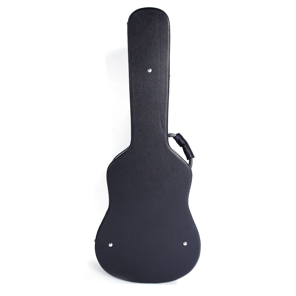 41" Folk Guitar Hardshell Case Microgroove Flat Black Fits Most Acoustic Guitars view 6
