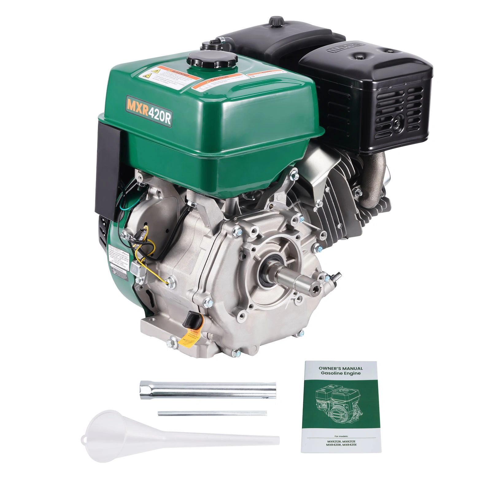 Gasoline Engine Motor 8KW 4-Stroke OHV Single Cylinder Electric Start Forced Air Cooling view 2