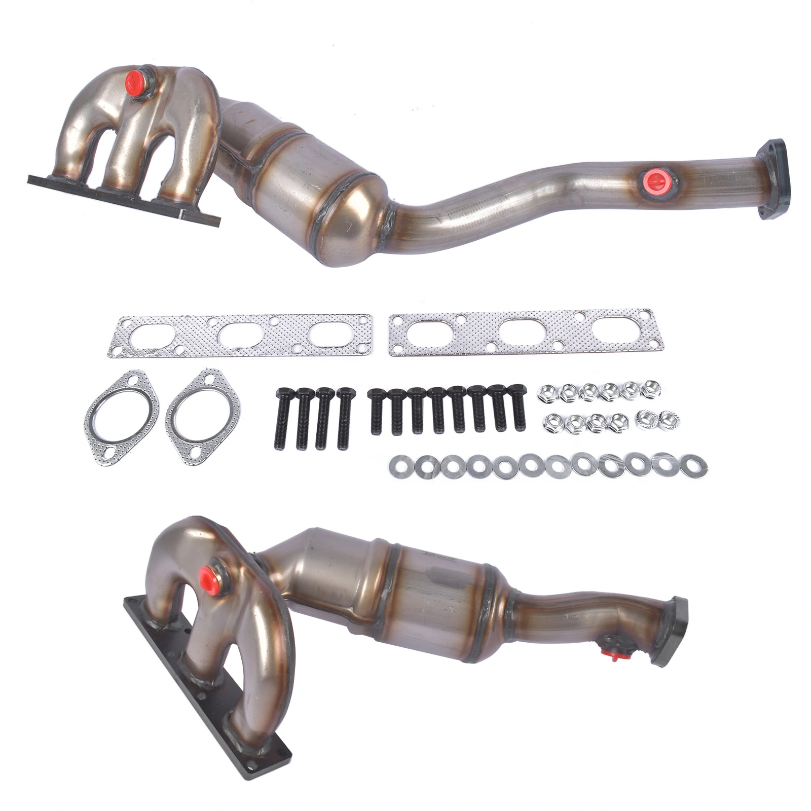 Manifold Catalytic Converter Replacement for BMW 330i 330ci 330xi 2001-2005 20H22-16/17 view 2
