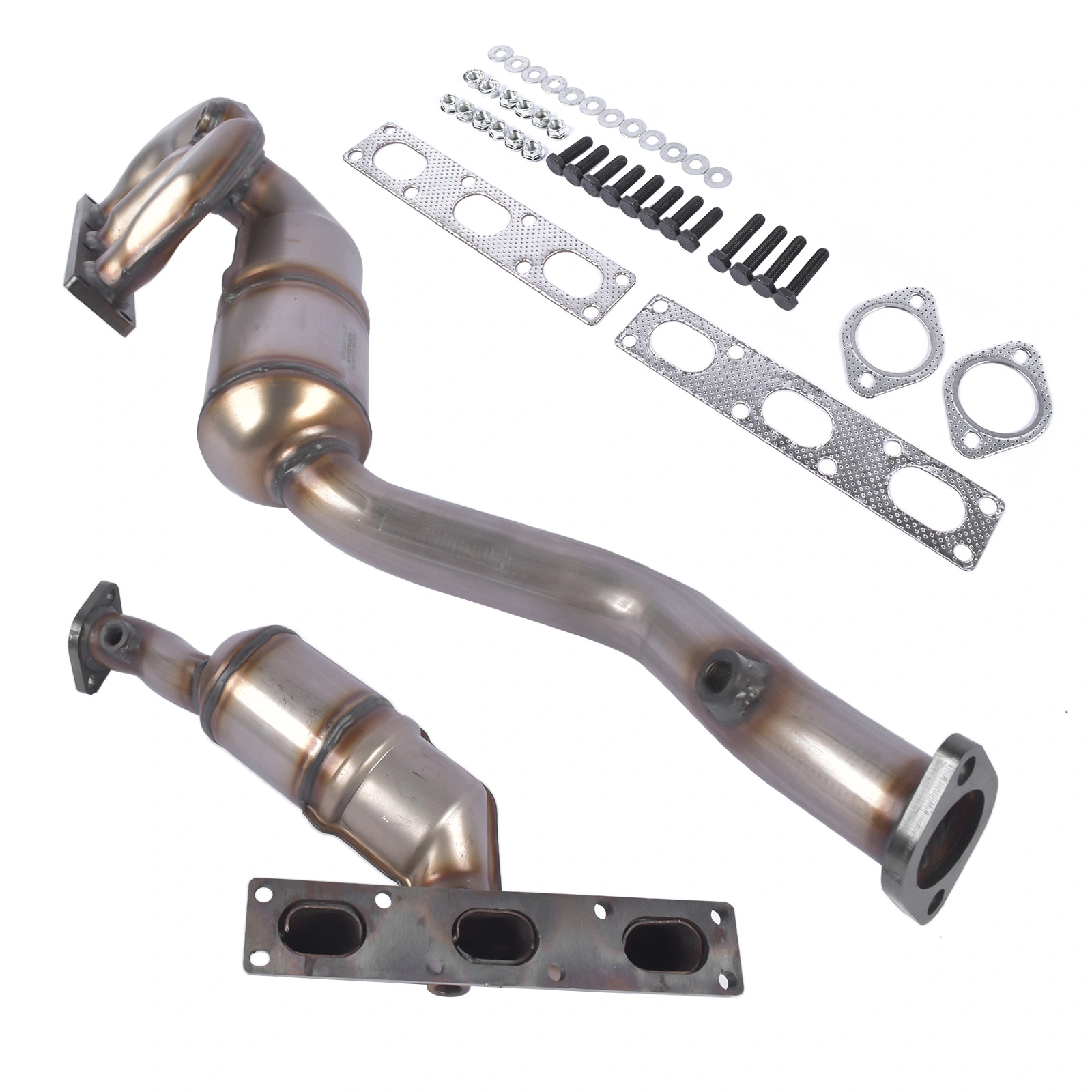 Manifold Catalytic Converter Replacement for BMW 330i 330ci 330xi 2001-2005 20H22-16/17 view 6