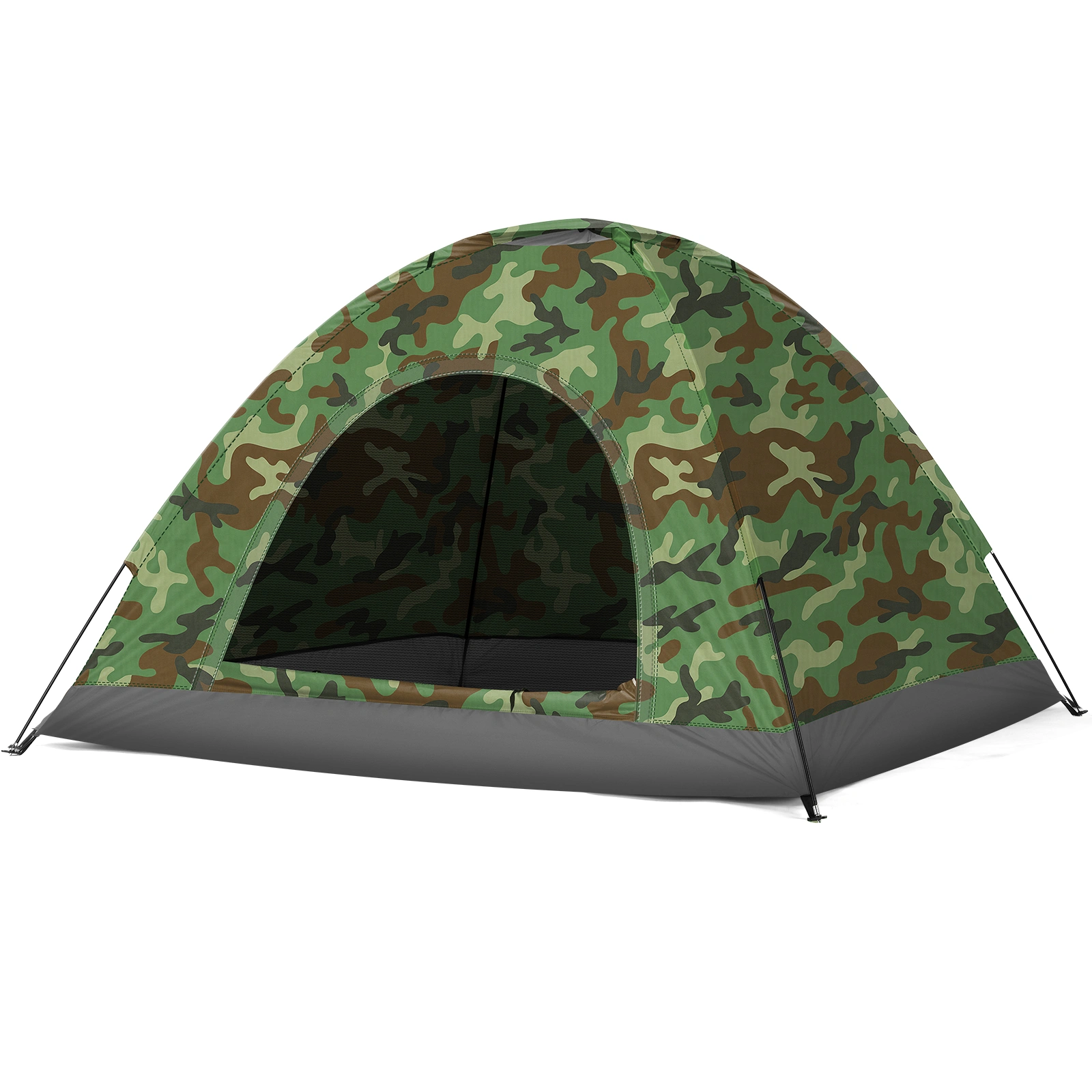 3-4 Person Camping Dome Tent Camouflage view 50