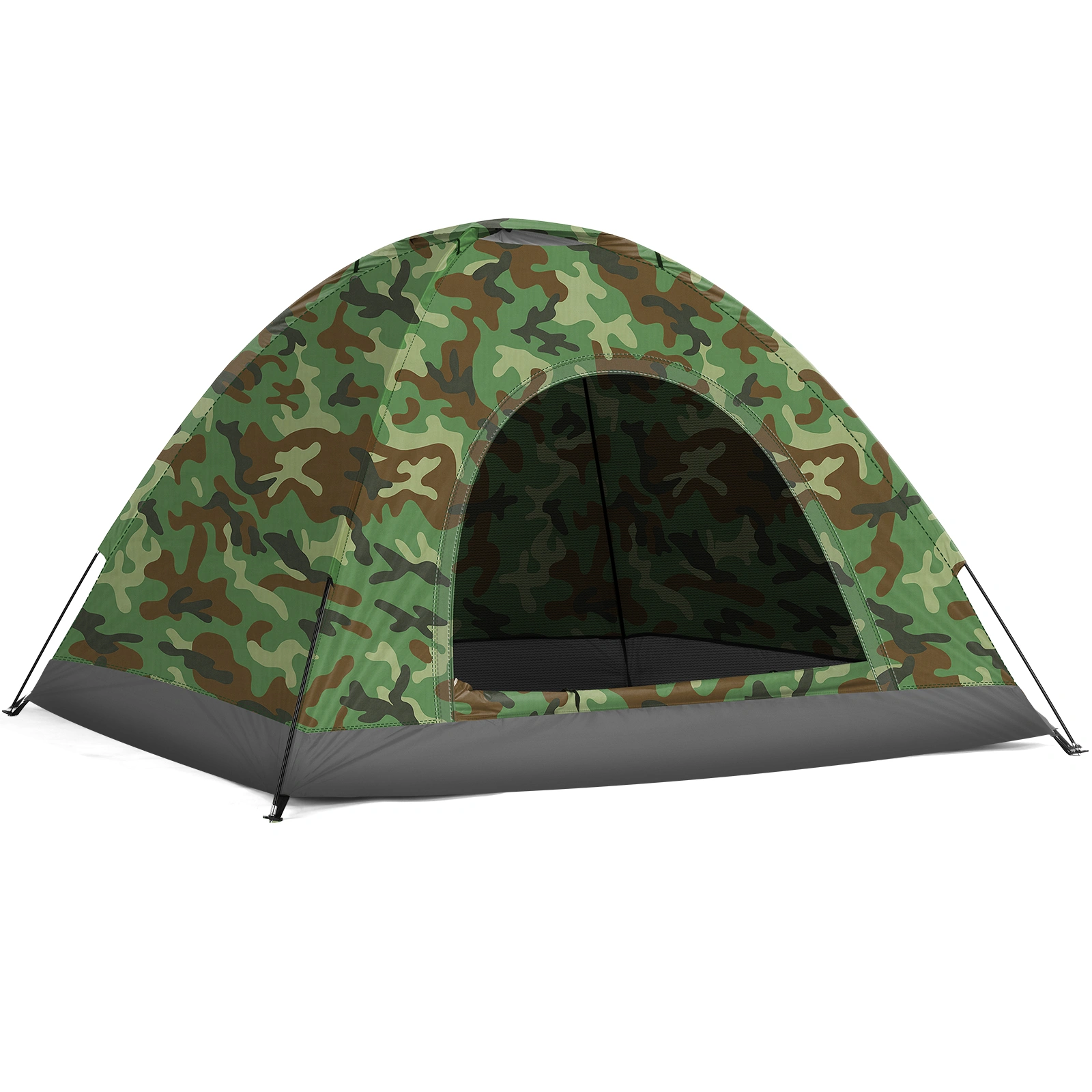 3-4 Person Camping Dome Tent Camouflage view 51