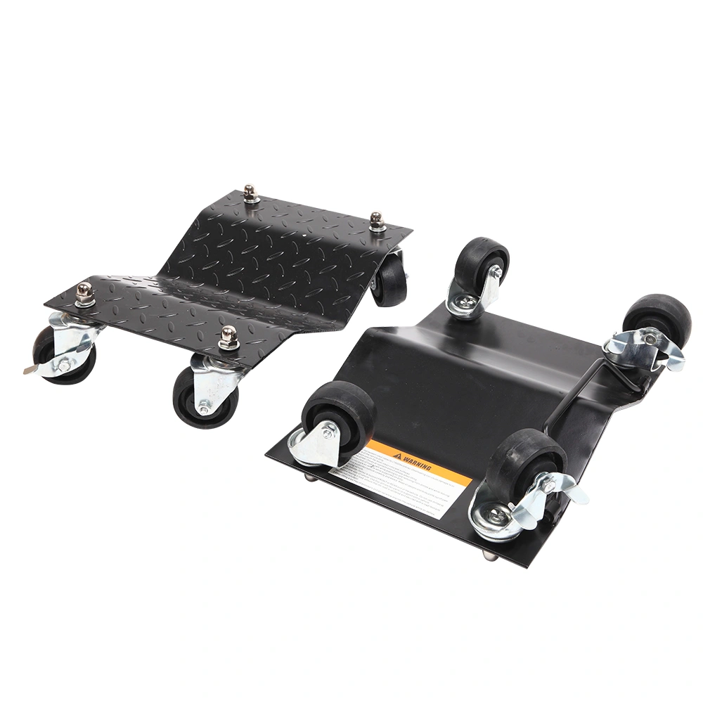 4 Pack 3 Inch Swivel Car Wheel Dolly Moving Stand Black Utility Rolling Caster Jack