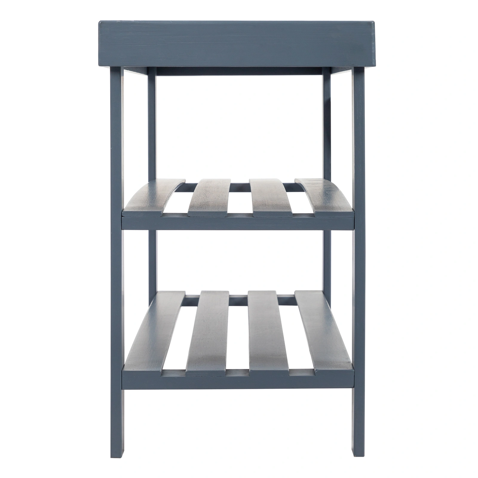 3-Tier Seamless Top Bamboo Shoe Rack view 6